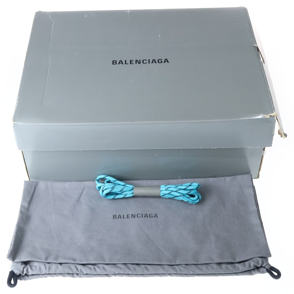 BALENCIAGA(バレンシアガ) TRIPLE S トリプルエスレースアップ ローカットスニーカー ブルー US7/24.5cm レディース 544351