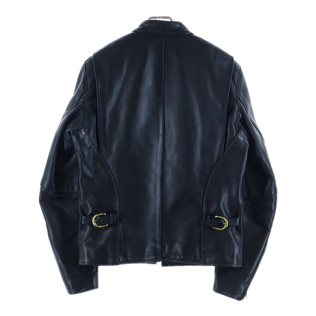 VANSON(バンソン) USA製 Single Rider Jacketシングルライダースレザージャケット ブラック