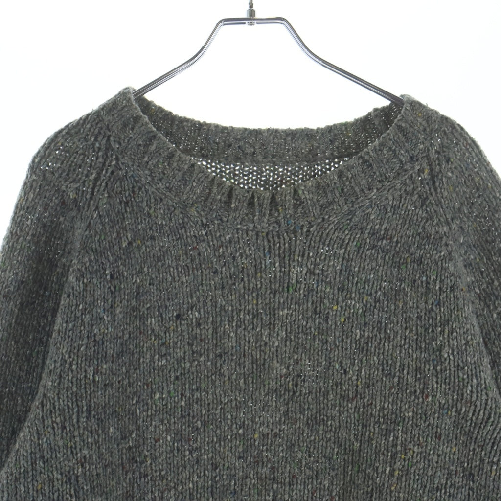 メゾンマルジェラ 19AW S50GP0176 デストロイ加工ニット L Maison Margiela(メゾンマルジェラ) 19AW デストロイ加工 クルーネック