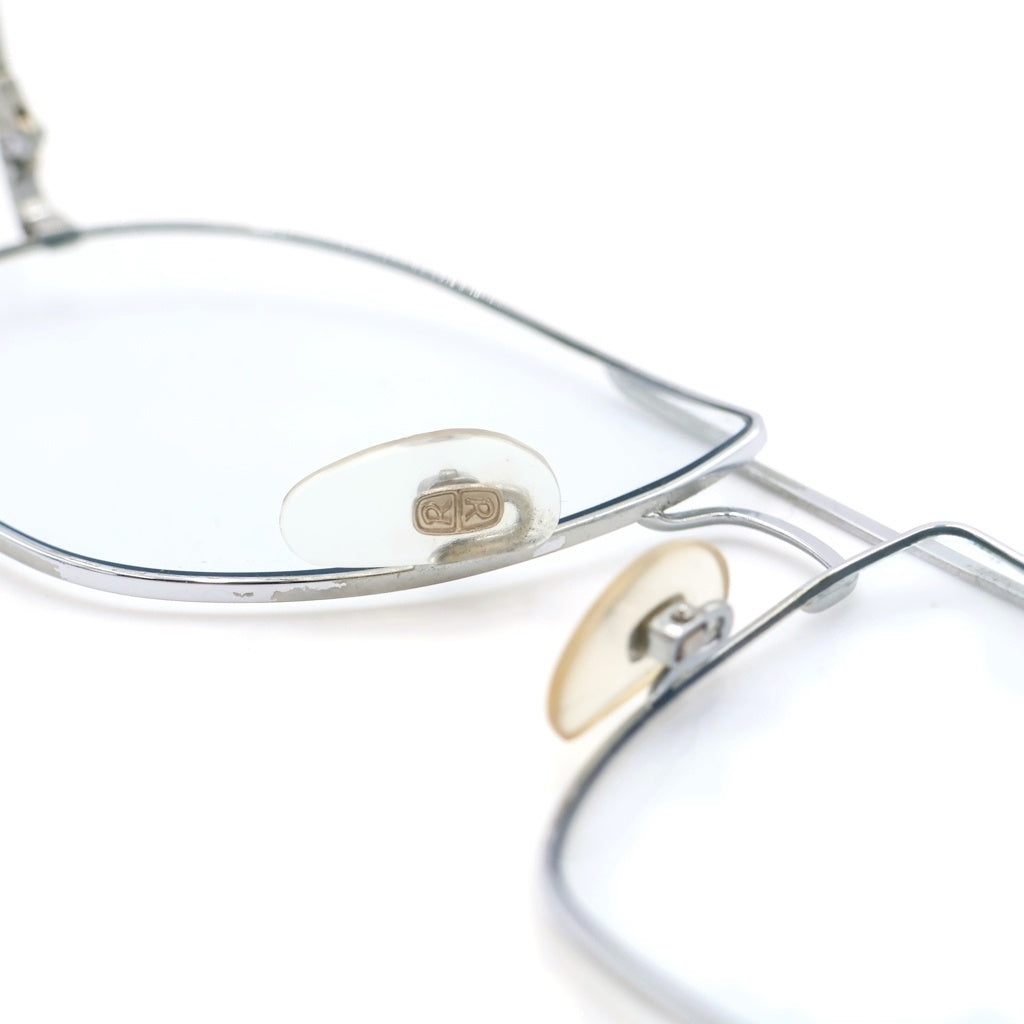 NO BRAND(ノーブランド) RODENSTOCK ローデンストック ツーブリッジ メタルフレーム アイウェア シルバー