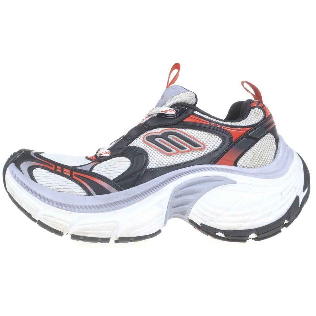 BALENCIAGA(バレンシアガ) 10XL SNEAKER テンエックスエル メッシュチャンキーソール ローカットスニーカー ホワイト/ブラック/レッド US11/29cm 792779