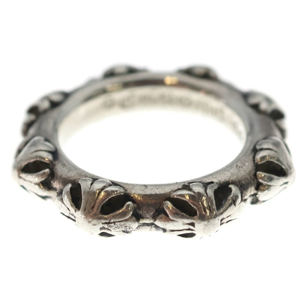 CHROME HEARTS(クロムハーツ) CROSS BAND クロスバンド リング シルバー BCA342