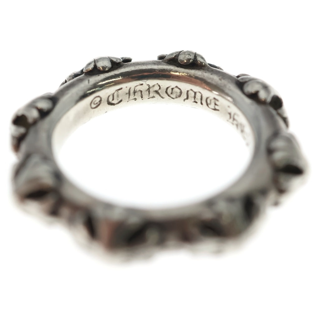 CHROME HEARTS(クロムハーツ) CROSS BAND クロスバンド リング シルバー BCA342