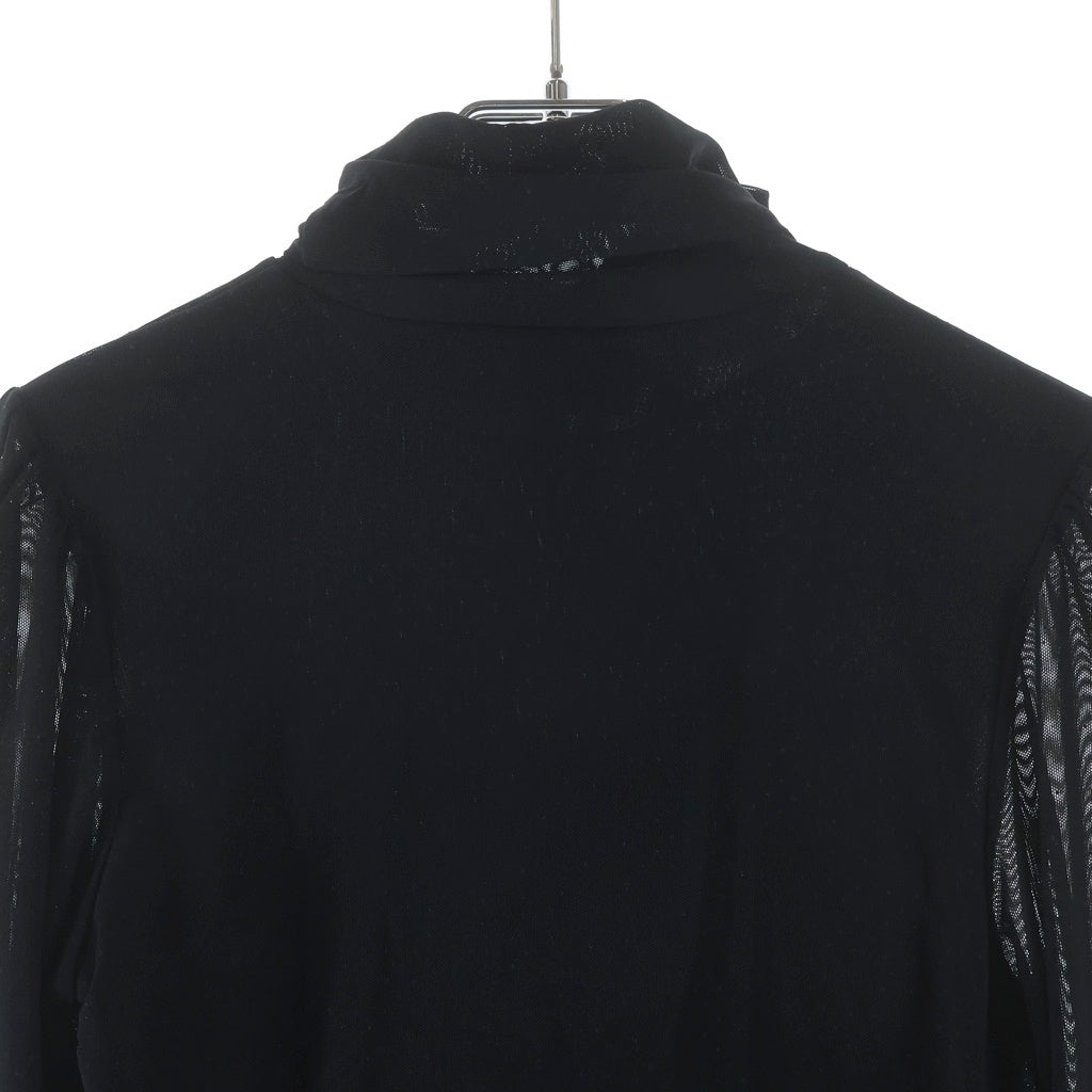 GANNI(ガニー) High Neck Knit Sweater ハイネックニットセーター ブラック レディース