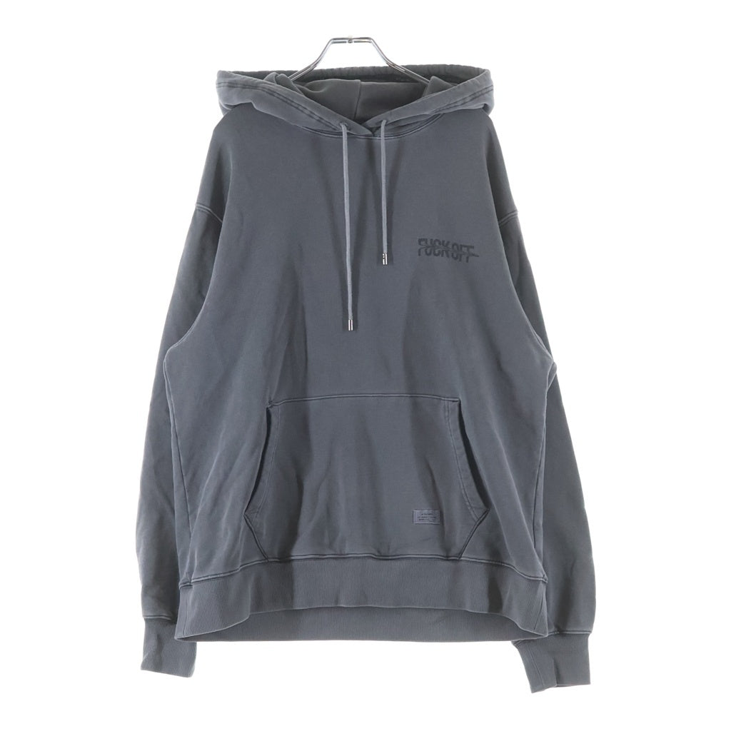 STAMPD(スタンプド) プリント プルオーバーパーカー フーディー グレー