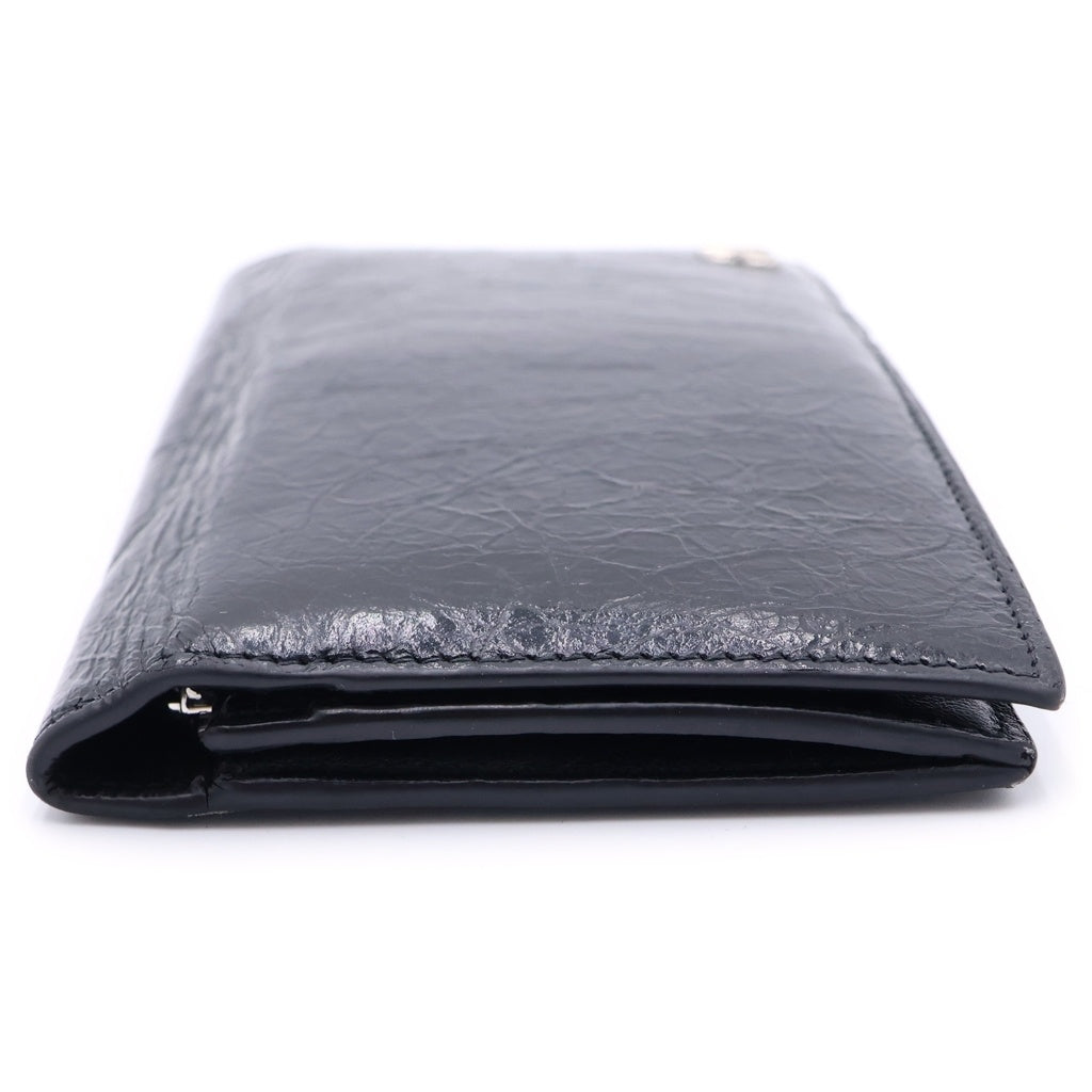 BALENCIAGA(バレンシアガ) Vertical Monaco Wallet バーティカルモナコ ウォレット 財布 ブラック 8022132AAS61000