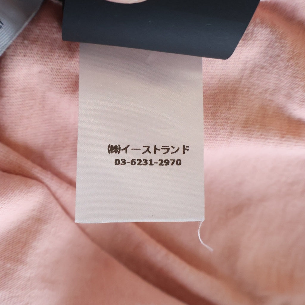 Palm Angels(パームエンジェルス) IBIZA SPRAYED TEE イビザ スプレーデザイン クルーネック カットソー 半袖Tシャツ ピンク