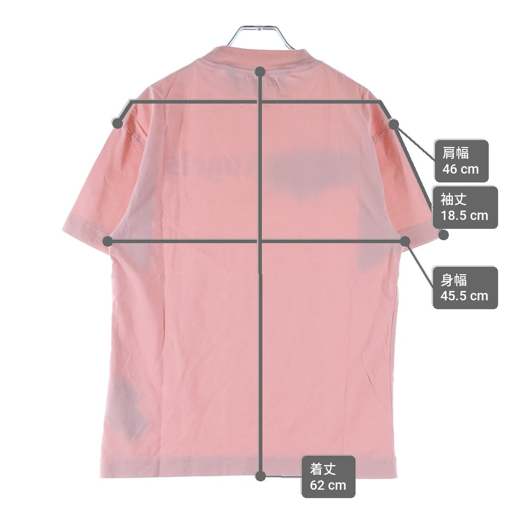 Palm Angels(パームエンジェルス) IBIZA SPRAYED TEE イビザ スプレーデザイン クルーネック カットソー 半袖Tシャツ ピンク