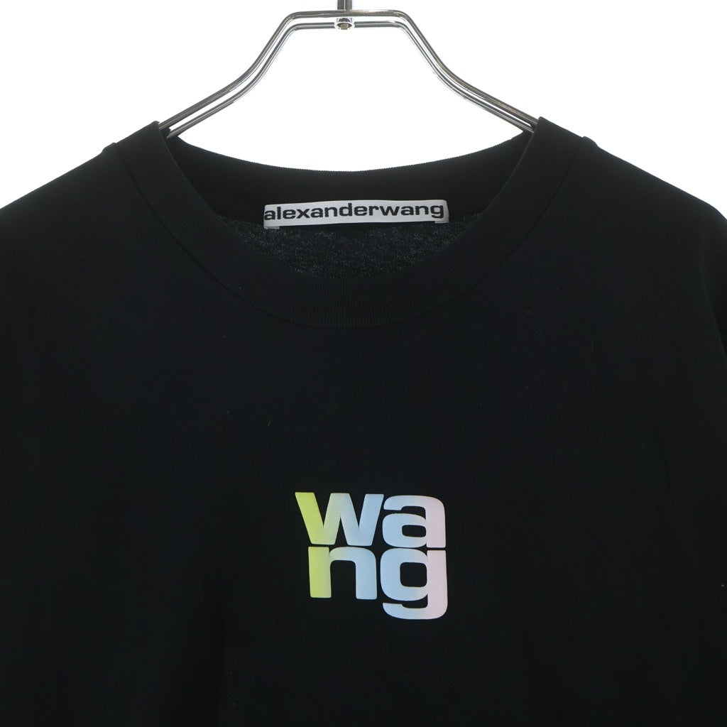 ALEXANDER WANG(アレキサンダーワン) Logo T-Shirt ロゴ 半袖Tシャツ ブラック