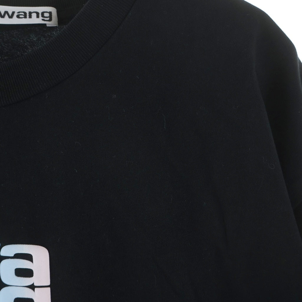 ALEXANDER WANG(アレキサンダーワン) Logo T-Shirt ロゴ 半袖Tシャツ ブラック