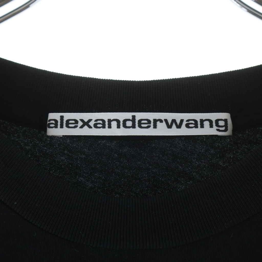 ALEXANDER WANG(アレキサンダーワン) Logo T-Shirt ロゴ 半袖Tシャツ ブラック