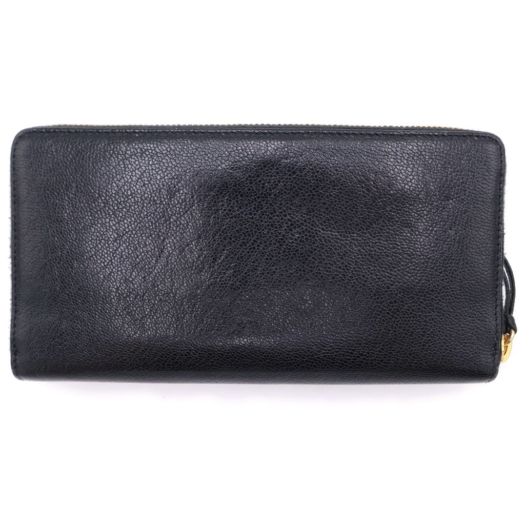 BALENCIAGA(バレンシアガ) クラシック コンチネンタル レザー ラウンドジップ ロングウォレット 財布 ブラック 390187