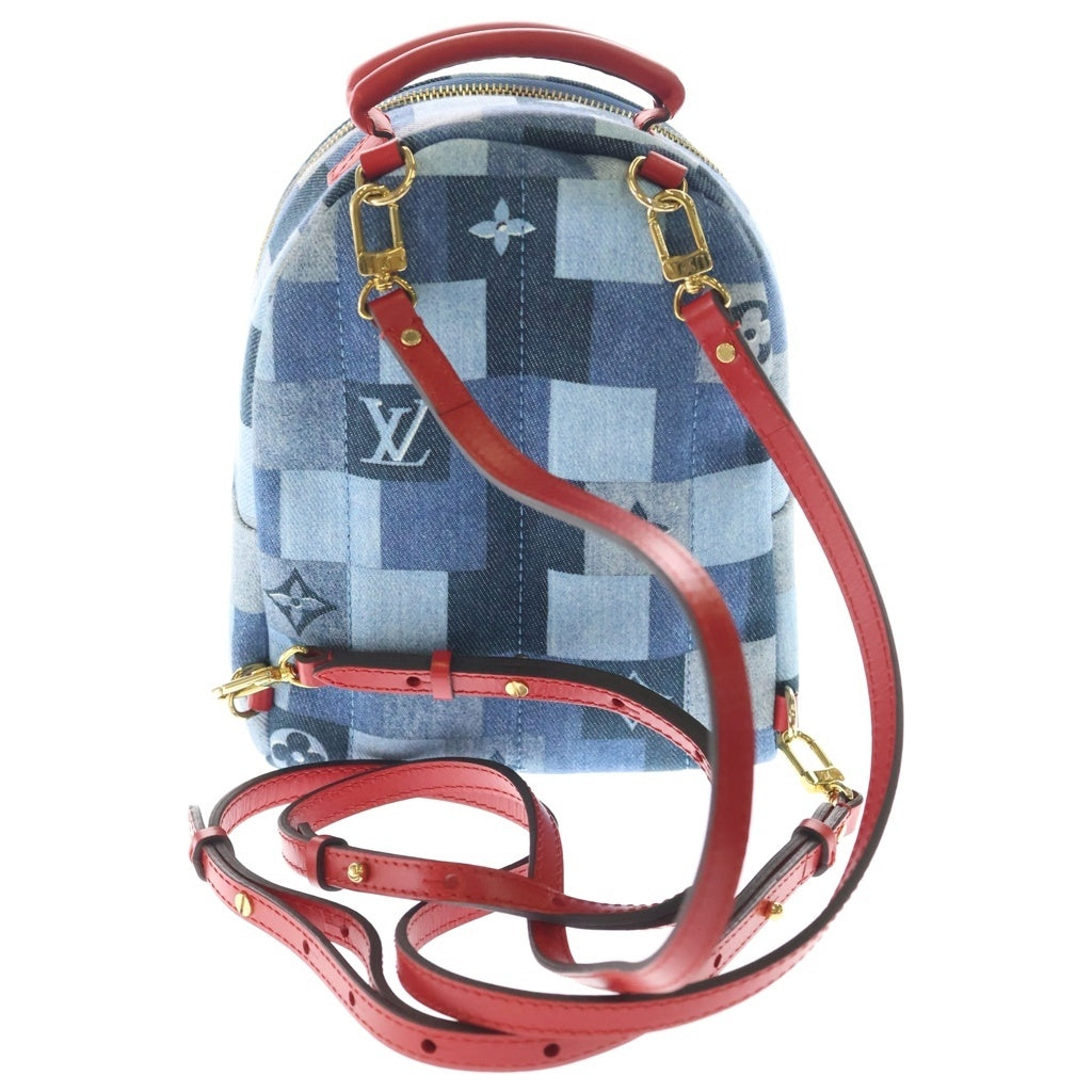 デニム ルイヴィトン リュック ブルー Louis Vuitton Pre-Owned 2006