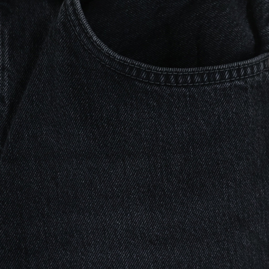 Acne Studios(アクネ ストゥディオズ) 2021M Vintage Black ウォッシュ加工 ストレートデニムパンツ ブラック B00363