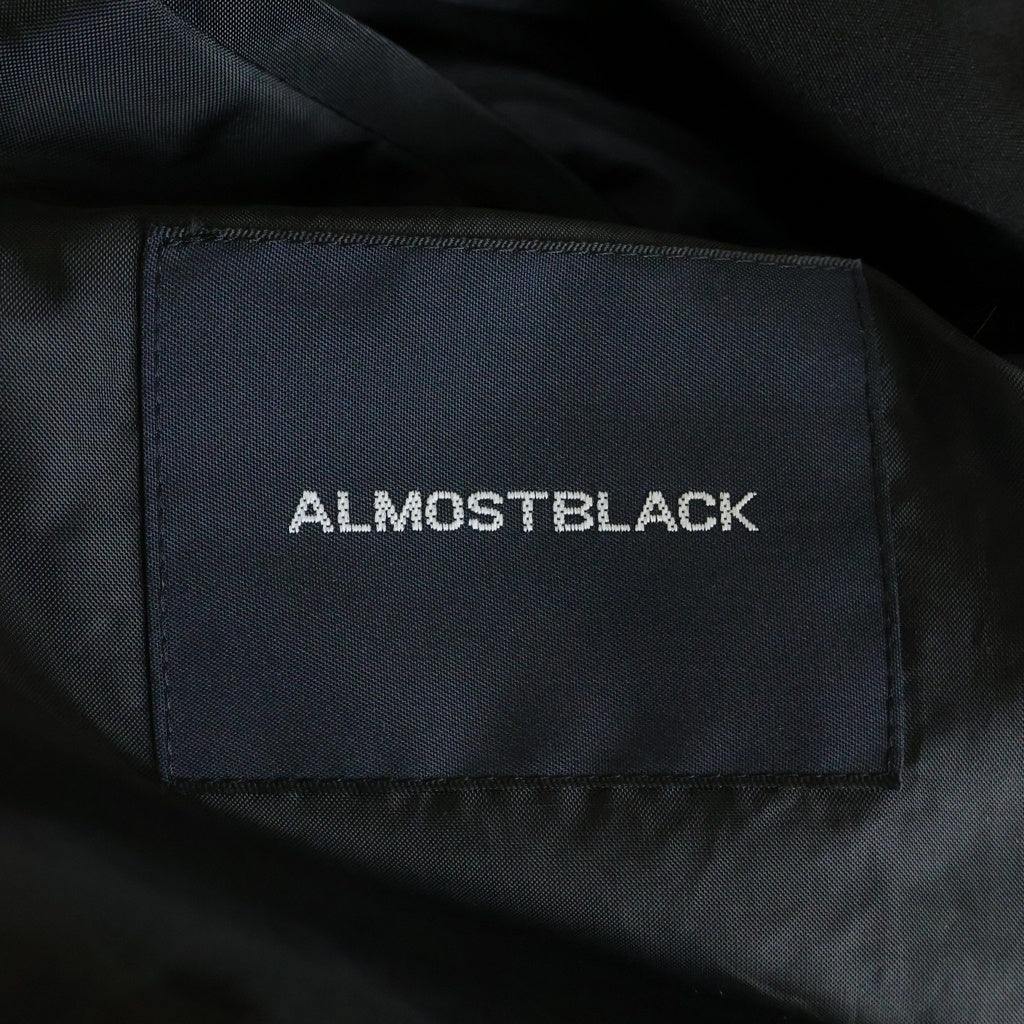 NO BRAND(ノーブランド) ALMOSTBLACK オルモストブラック テーラードジャケット ブラック 24SS-JK02