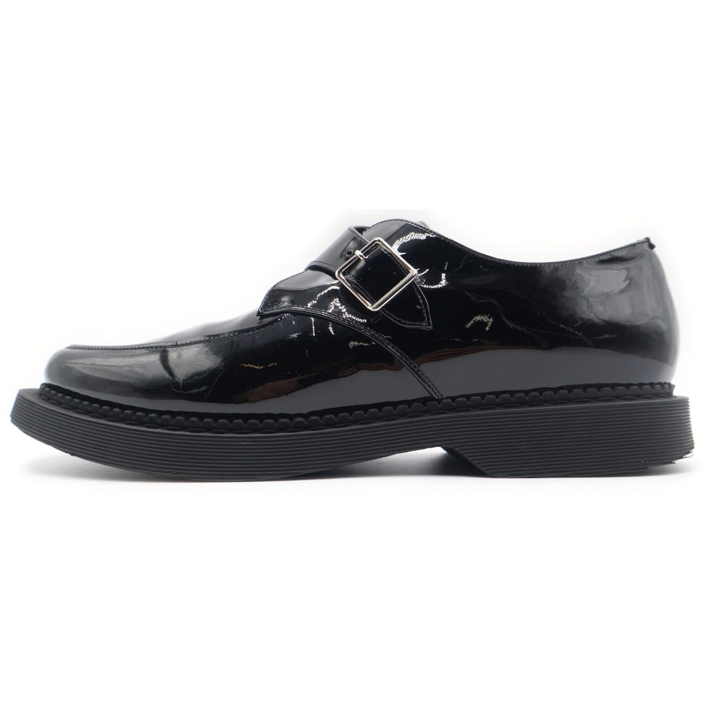 SAINT LAURENT PARIS(サンローランパリ) テディ モンクストラップ ラバーソール シューズ ブラック 668894