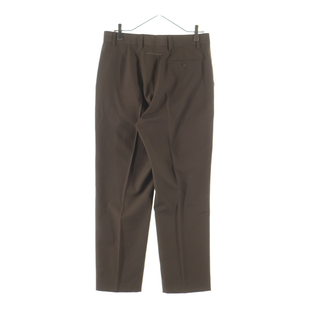 Maison Martin Margiela(メゾンマルタンマルジェラ) Polyester Slacks Pants ポリエステルスラックスパンツ ブラウン SH2KA0052