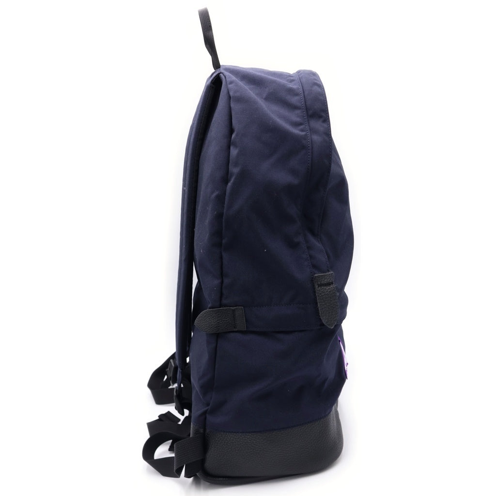 THE NORTH FACE(ザノースフェイス) ×PALACE Cordura Nylon Day Pack コーデュラ ロゴデザイン ナイロン レザー切り替え ディ バックパック リュック パープル NN7109N レディース