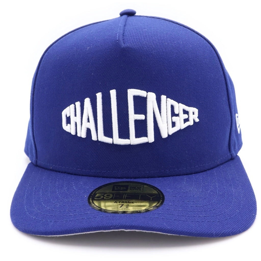 NEW ERA(ニューエラ) ×CHALLENGER チャレンジャー メイン ロゴデザイン ベースボールキャップ 帽子 ブルー