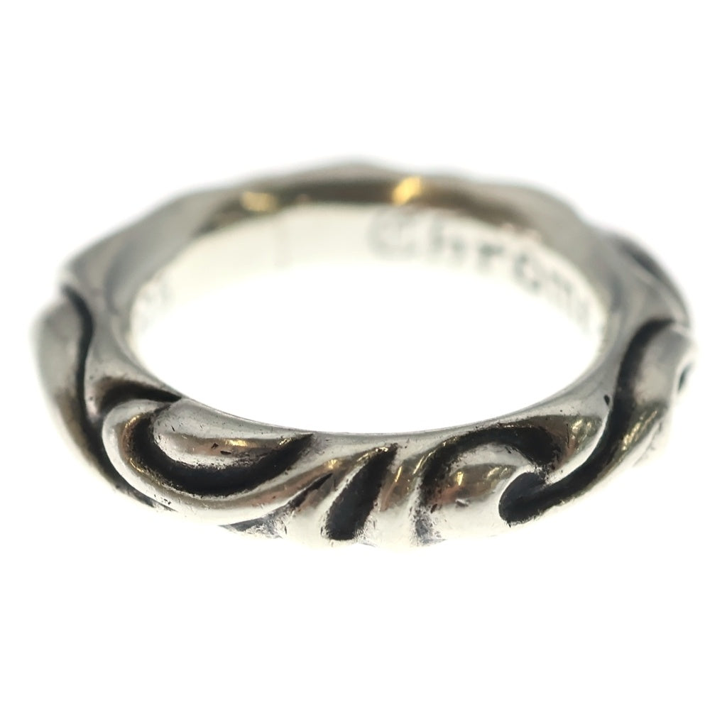 CHROME HEARTS(クロムハーツ) SCRL BAND スクロールバンド リング シルバー BCA351