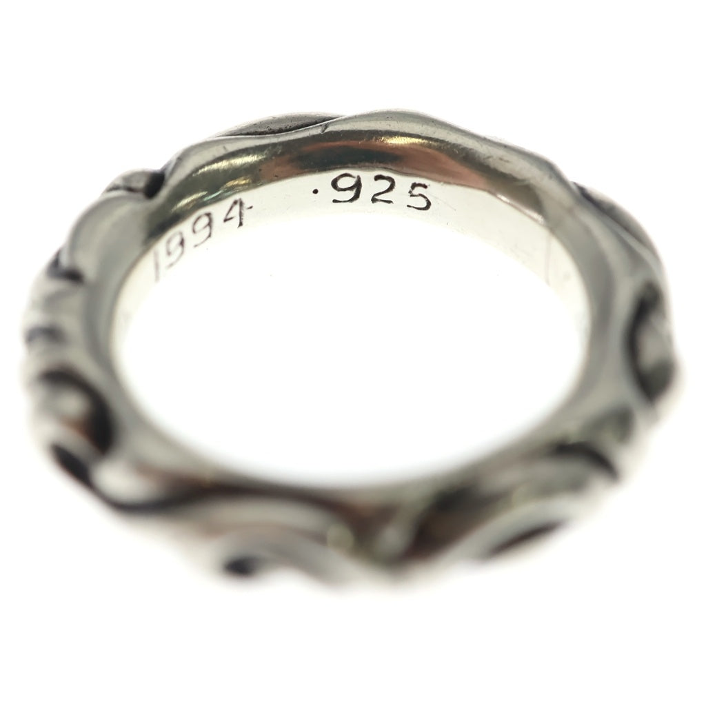 CHROME HEARTS(クロムハーツ) SCRL BAND スクロールバンド リング シルバー BCA351