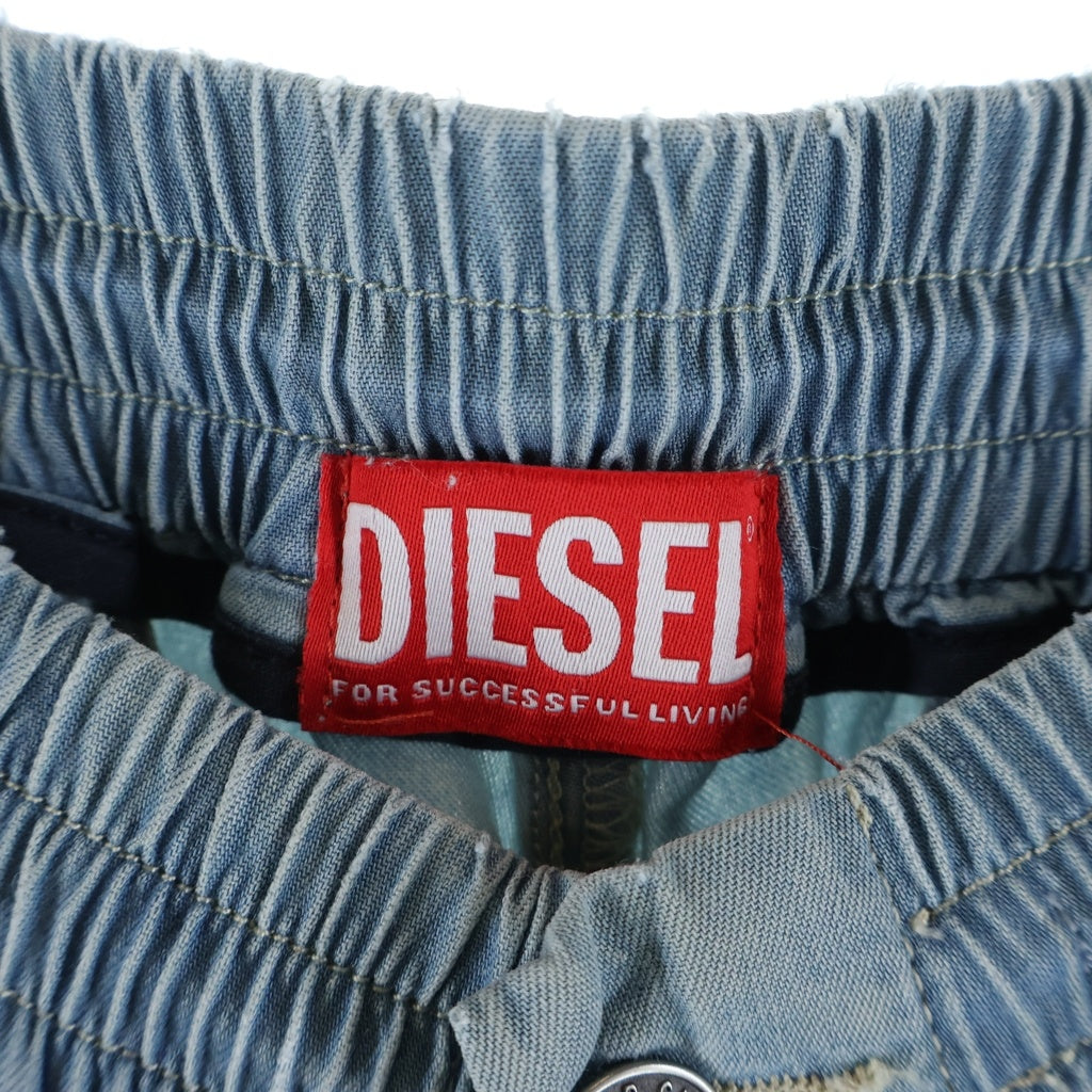 DIESEL(ディーゼル) D-Pocky マルチポケット ミドルウエスト デニム
