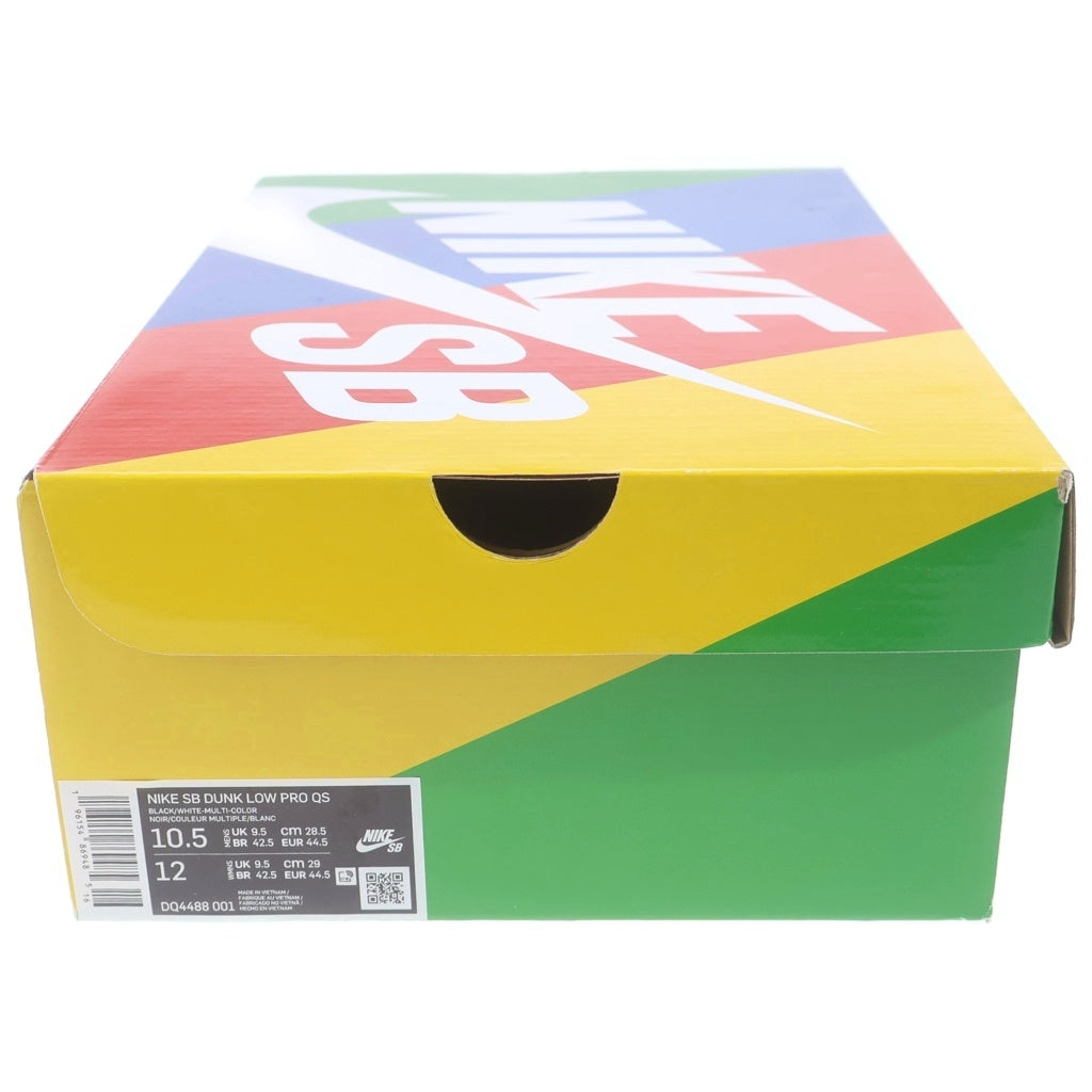 NIKE(ナイキ) DUNK LOW PRO QS NECK FACE ダンク プロ ネックフェイス ローカットスニーカー ブラック US10.5/28.5cm DQ4488-001