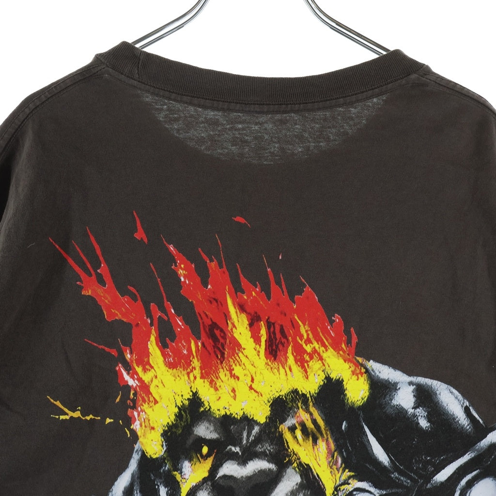 TRAVIS SCOTT(トラヴィススコット) ユートピア 半袖プリントTシャツ カットソーブラウン