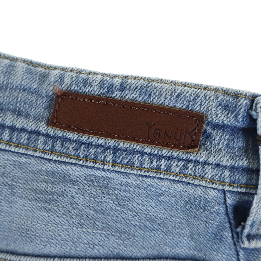 YANUK(ヤヌーク) JOAN Loose Straight Denim Pants ジョーン ルーズストレートデニムパンツ ブルー 57131301 レディース