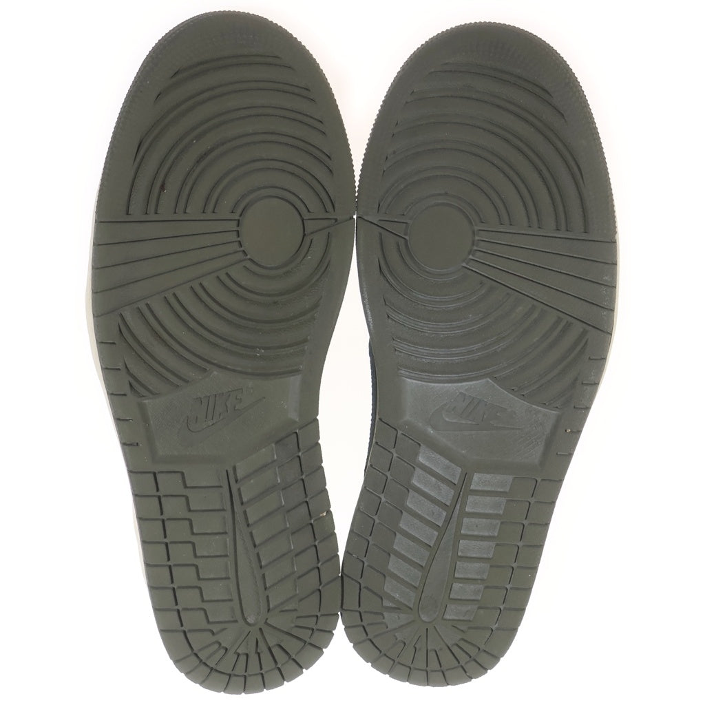 NIKE(ナイキ) ×TRAVIS SCOTT AIR JORDAN 1 LOW OG SP REVERSE OLIVE トラヴィススコット エアジョーダン1 ローカットスニーカー US9/27.0cm DM7866-200