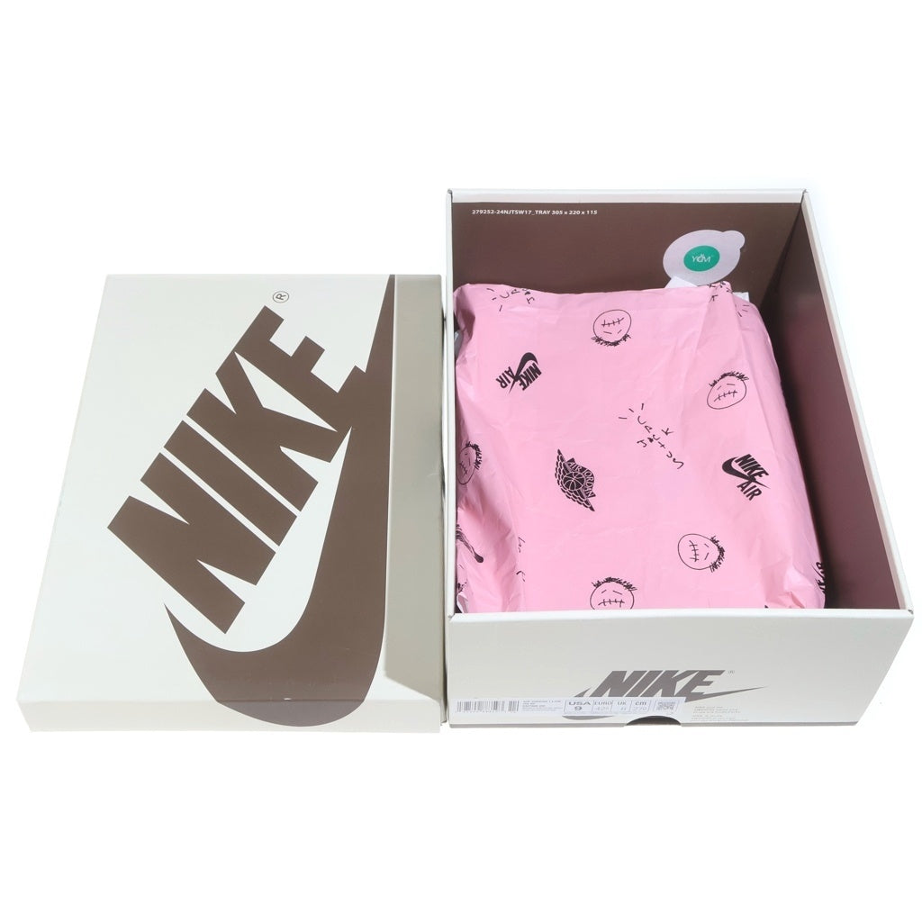 NIKE(ナイキ) ×TRAVIS SCOTT AIR JORDAN 1 LOW OG SP REVERSE OLIVE トラヴィススコット エアジョーダン1 ローカットスニーカー US9/27.0cm DM7866-200
