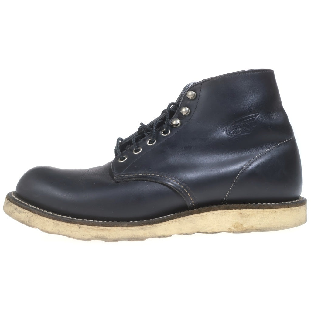 RED WING(レッド ウイング) 8165 6INCH CLASSIC ROUND BOOTS 6インチ クラシックラウンドブーツ レザー ブラック