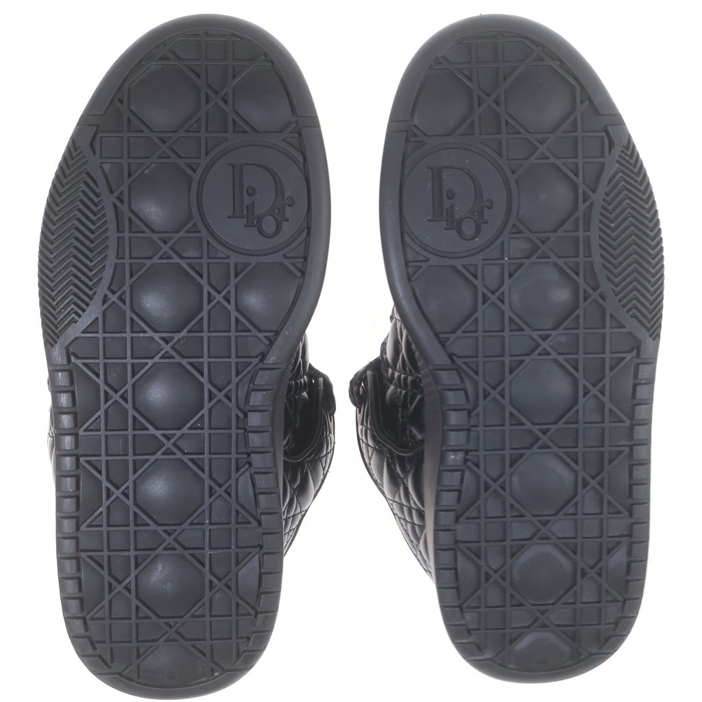 DIOR(ディオール) 23AW ×ERL B9S イーアールエル キルティング カーフスキン ローカットスニーカー ブラック 4B012705 レディース
