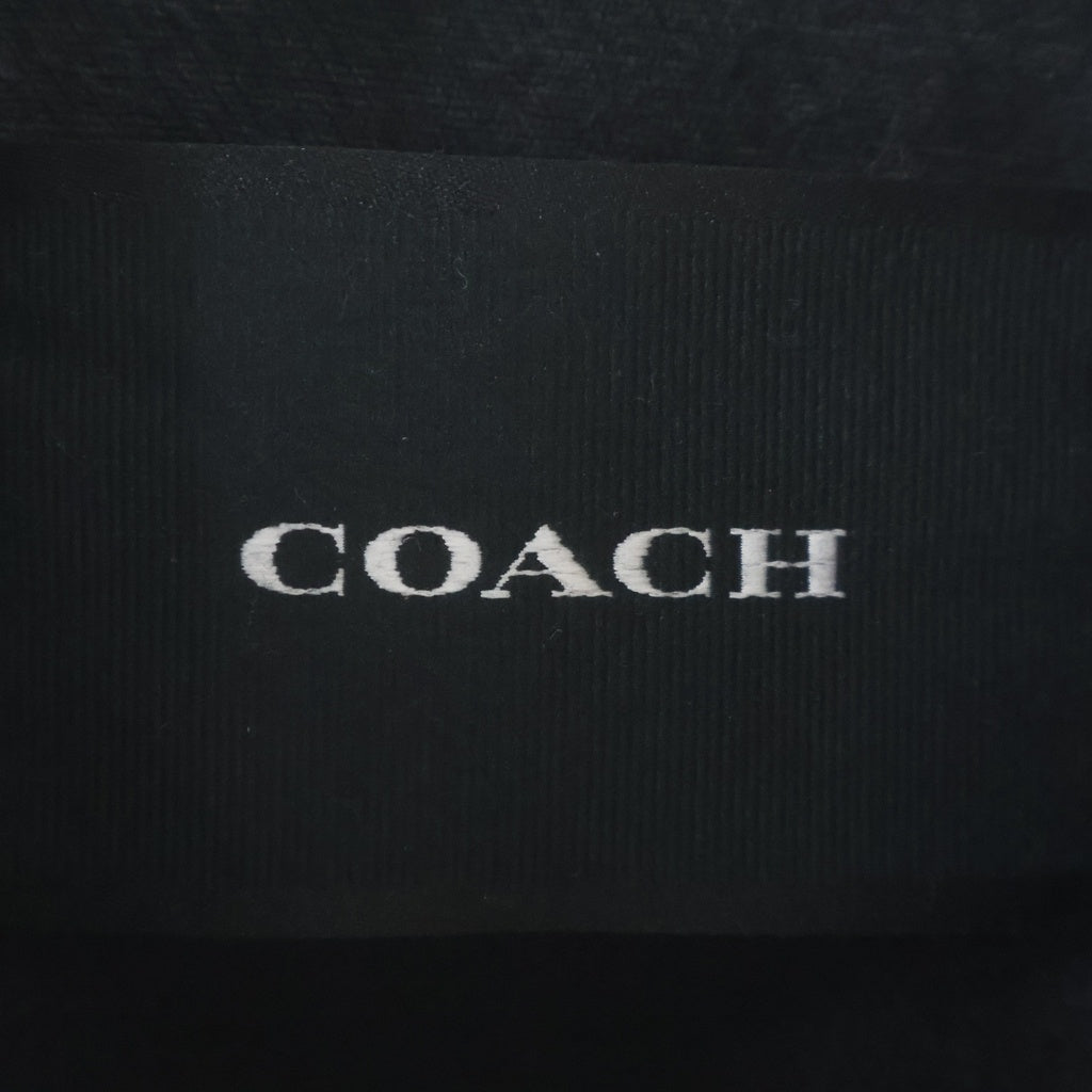COACH(コーチ) ロゴデザイン 総柄 デニムジャケット ブラック 11007393 レディース