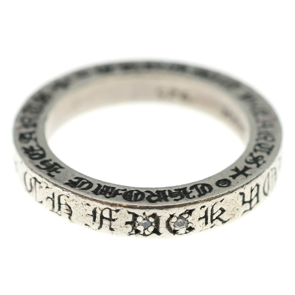CHROME HEARTS(クロムハーツ) 3mm SPACER FUCKYOU 2/DIA 3mm スペーサー ファックユー ダイヤ リング シルバー