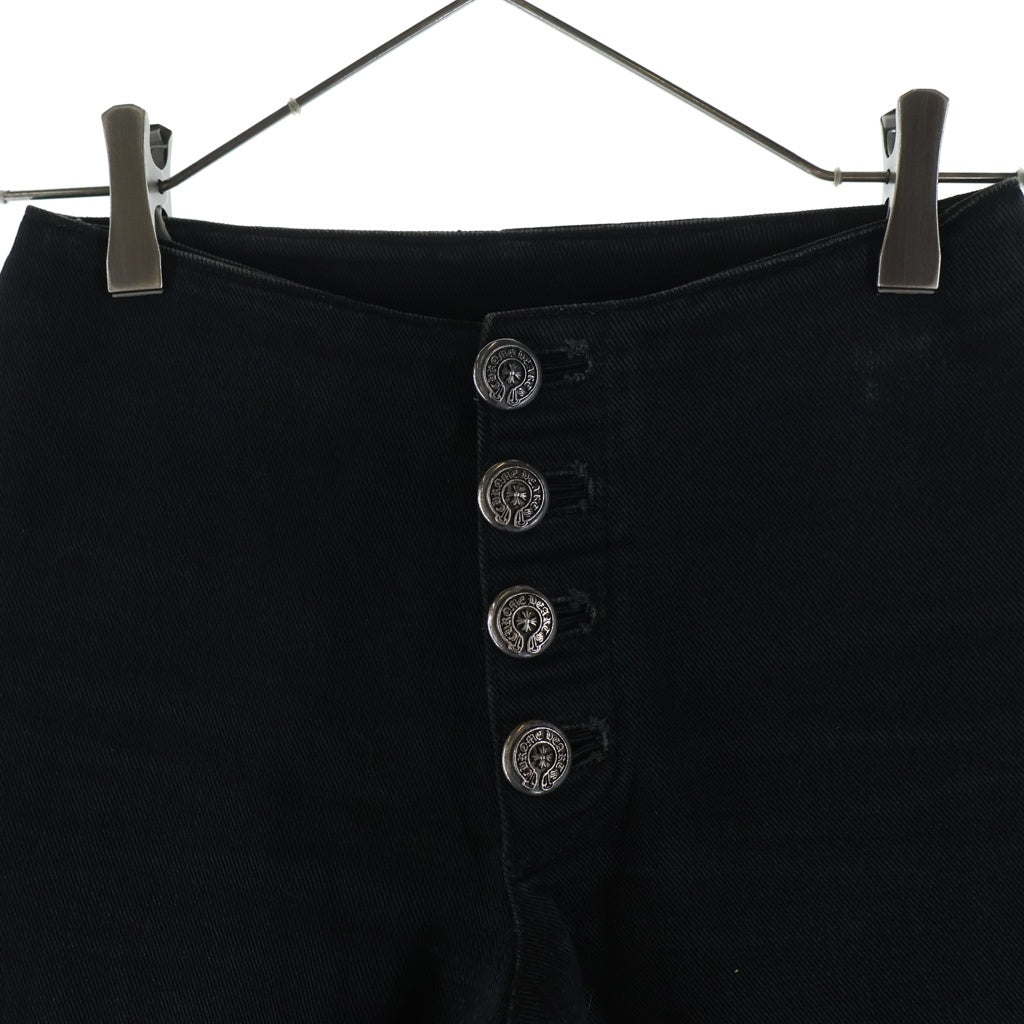 CHROME HEARTS(クロムハーツ) OLD JEAN SL FLEURKNEE フレアニーデニム