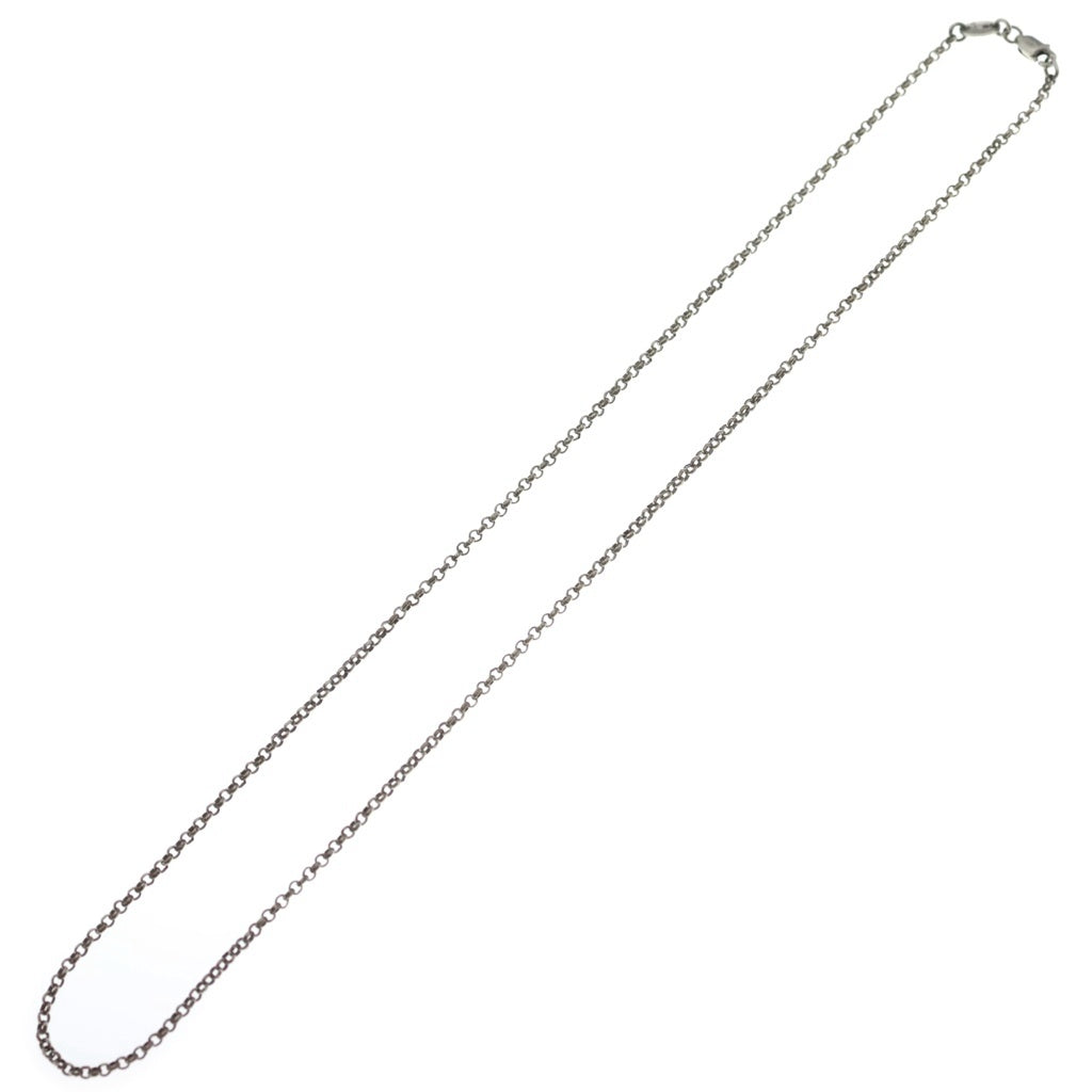 CHROME HEARTS(クロムハーツ) OLD NECKCHAIN R18 ロールチェーンネックレス 18inch シルバー BCA083