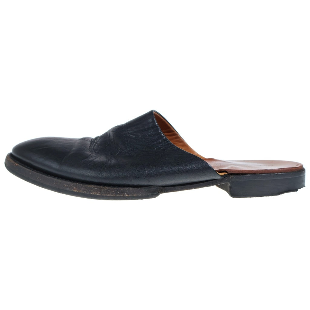 Hender Scheme(エンダースキーマ) Cheak チーク 革靴ミュール サンダル ブラック