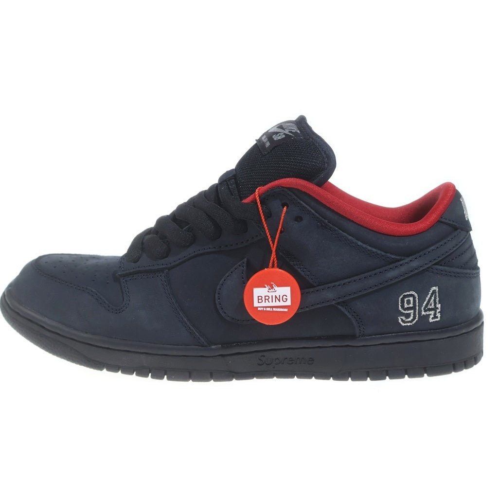NIKE(ナイキ) 25AW ×Supreme Dunk Low シュプリーム ダンクロー ローカットスニーカー ブラック US9/27cm HQ8487-001
