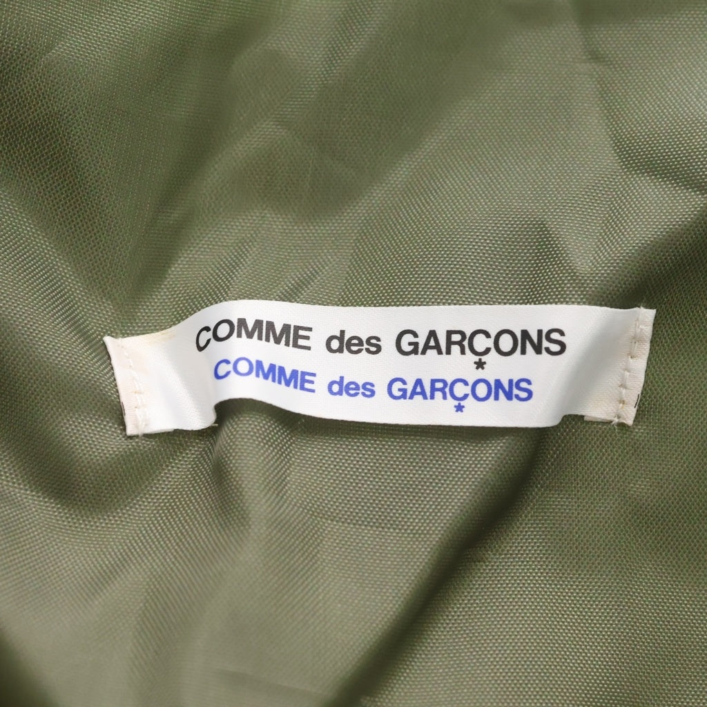 COMME des GARCONS(コムデギャルソン) ナイロン パデッド ハンドバッグ カーキ