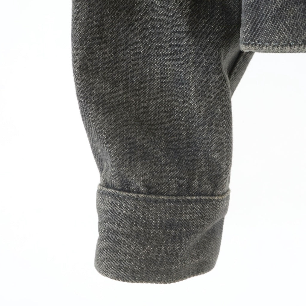 HELMUT LANG(ヘルムートラング) 90S 本人期 デニムジャケット グレー JRHJ-KA-1095