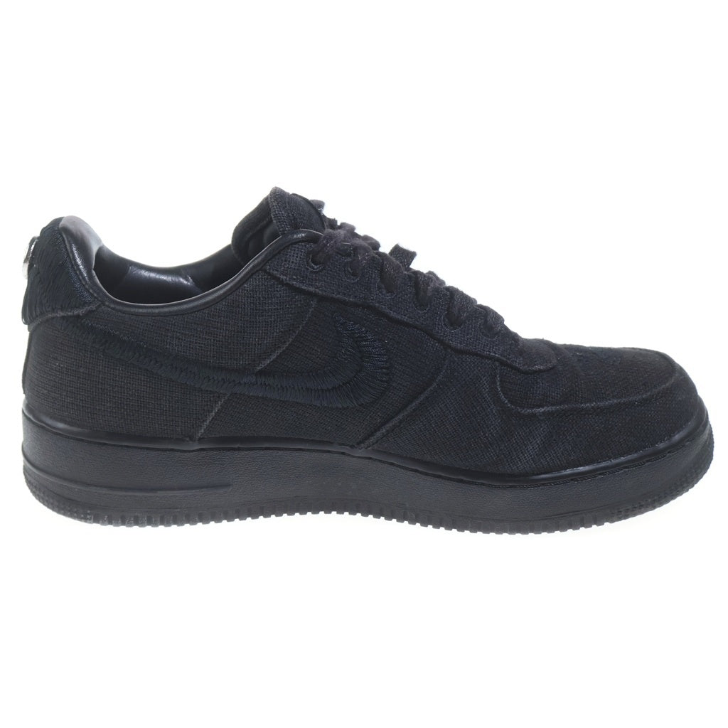 NIKE(ナイキ) ×STUSSY AIR FORCE 1 LOW ステューシー エアフォース1 ローカットスニーカー ブラック US9.5/27.5cm CZ9084-001