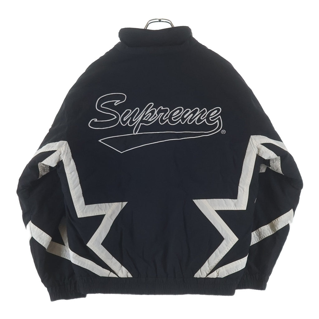 SUPREME(シュプリーム) 19SS Stars Puffy Jacket スターパフィー フーデッドジャケット ブラック