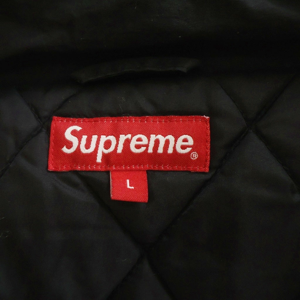 SUPREME(シュプリーム) 19SS Stars Puffy Jacket スターパフィー フーデッドジャケット ブラック