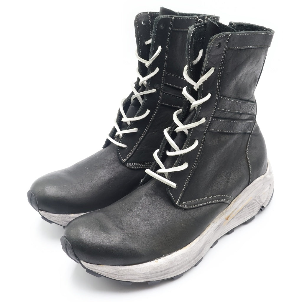 ISAMU KATAYAMA BACKLASH(イサムカタヤマバックラッシュ) JAPAN SHOULDER GARMENT DYED COMBAT SNEAKER BOOTS Vibram SOLE 日本製ショルダーガーメントダイ加工コンバットスニーカーブーツ ビブラムソール