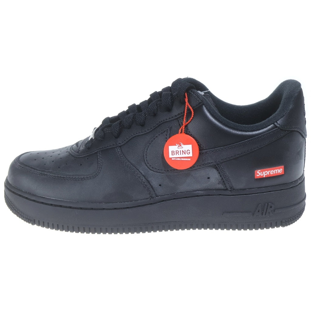 NIKE(ナイキ) ×SUPREME AIR FORCE 1 LOW SP シュプリーム エアフォース1 ローカットスニーカー ブラック US9/27.0cm CU9225-001