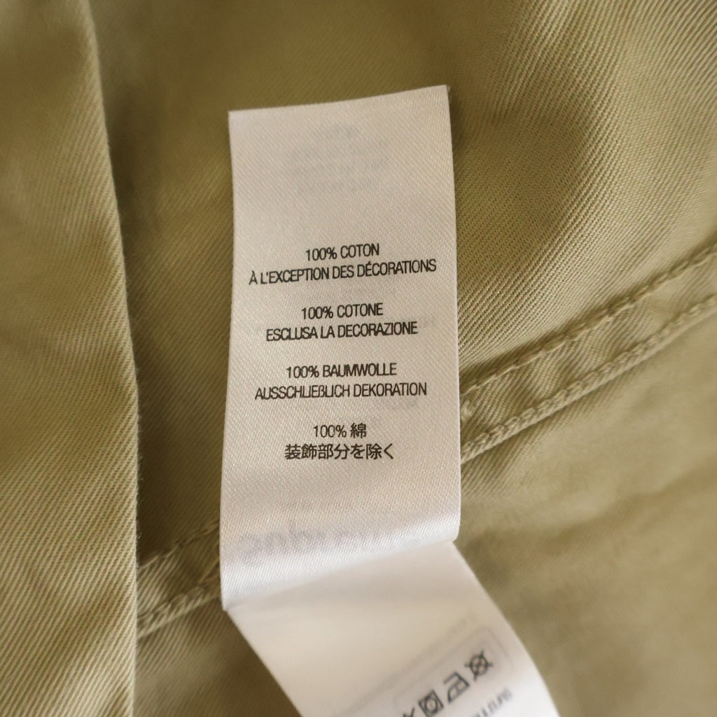 SUPREME(シュプリーム) 24SS Small Box Shirt スモールボックスロゴ刺繍 長袖シャツ ベージュ