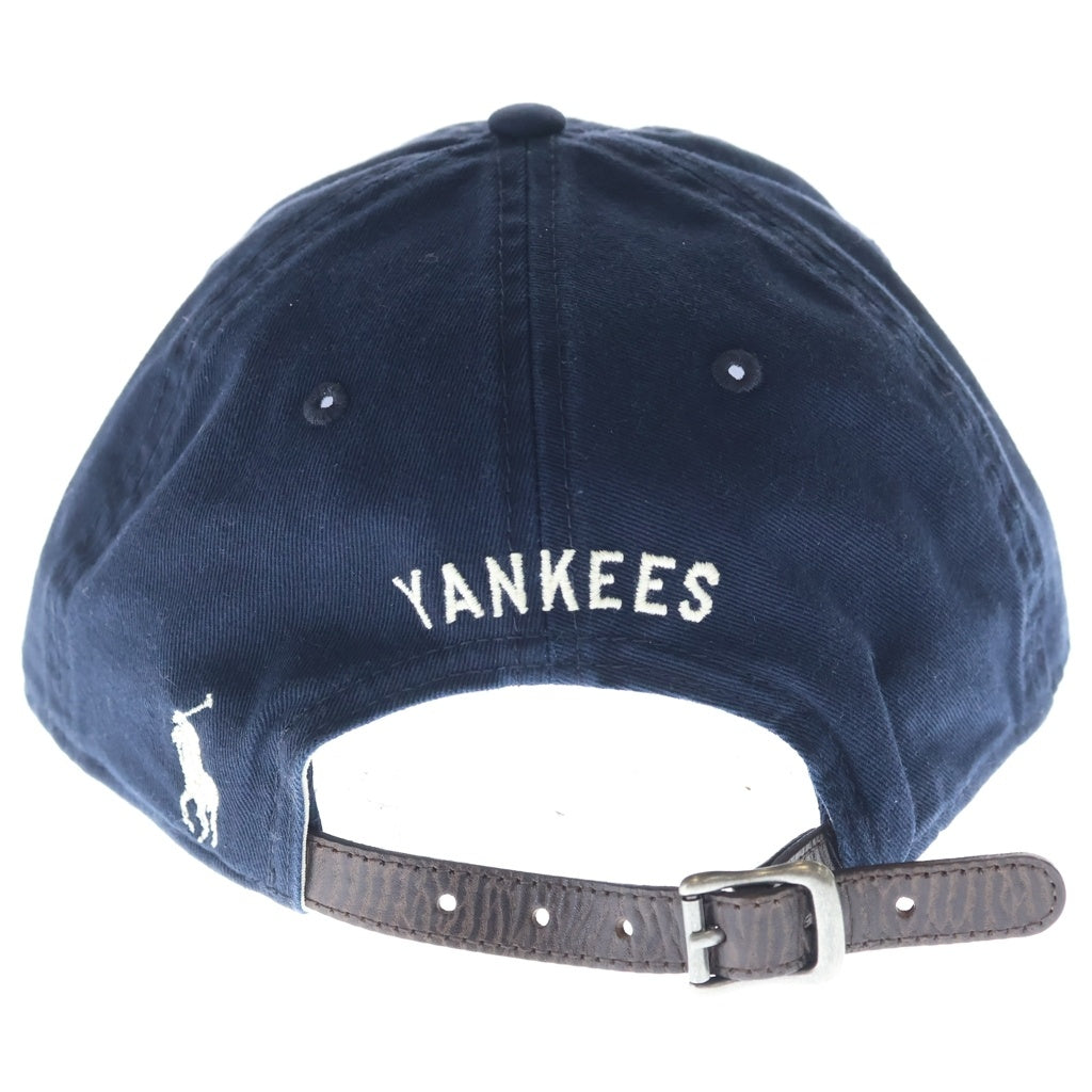 POLO RALPH LAUREN(ポロラルフローレン) ×Yankees Cotton Cap ヤンキース コットンキャップ 帽子 ネイビー 209920 25273