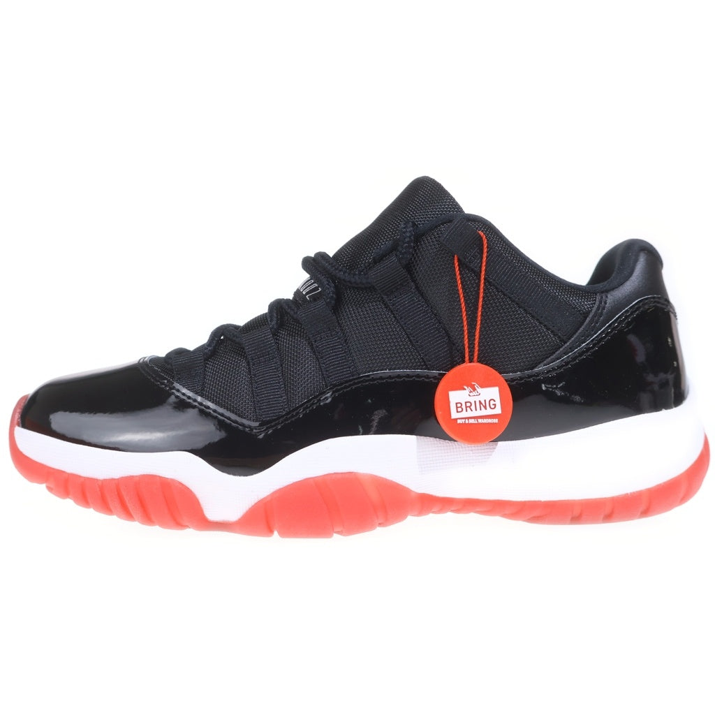 NIKE(ナイキ) AIR JORDAN 11 RETRO LOW BRED エアジョーダン11 レトロ ブレッド ローカットスニーカー US9/27cm ブラック/レッド FV5104-006