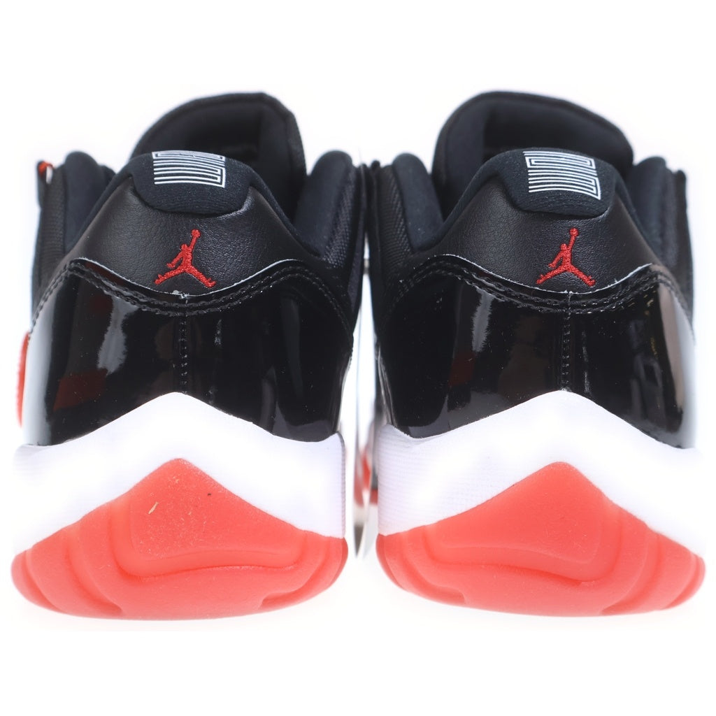 NIKE(ナイキ) AIR JORDAN 11 RETRO LOW BRED エアジョーダン11 レトロ ブレッド ローカットスニーカー US9/27cm ブラック/レッド FV5104-006